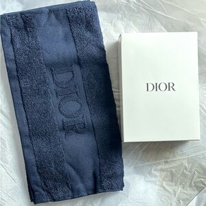 Dior Navy Towel with Box